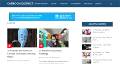 Desktop Screenshot of cartoondistrict.com